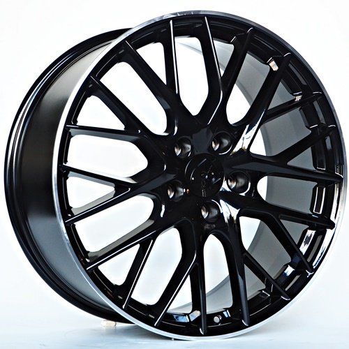Performance Wheels Mason 9,5X21 5X130 ET65 71,56 Black Lip Polished