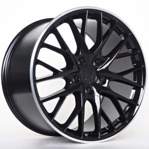 Performance Wheels Mason 11,5X20 5X130 ET69 71,6 Black Lip Polished