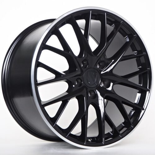 Performance Wheels Mason 11,5X20 5X130 ET69 71,6 Black Lip Polished