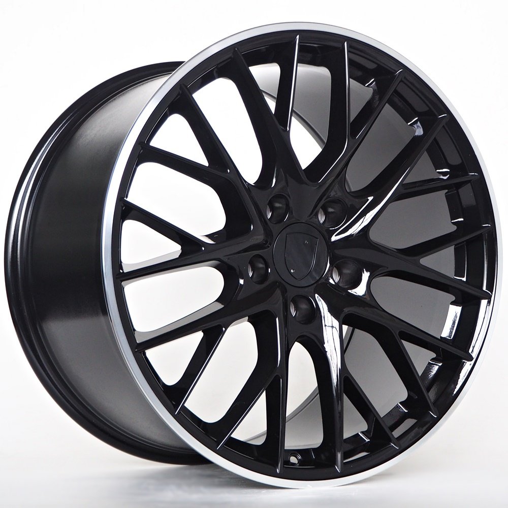 Performance Wheels Mason 11,5X20 5X130 ET69 71,6 Black Lip Polished