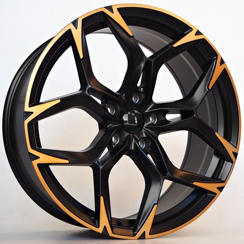 Performance Wheels Oliver 8X18 5X112 ET42 57,1 Matt Black Polished Bronze