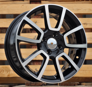 RACINGLINE R15x6 4X98 ET 35 58.1 BK746 Black Polished (MB) For FIAT (R)