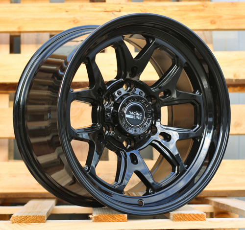 RACINGLINE R17x9 6X139.7 ET 0 106.1 B1106 Black (BL) For 4X4 (K4)