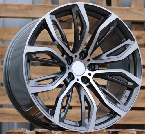 RACINGLINE R21x10 5X120 ET 40 74.1 5040 (FR528) Grey Polished (MG) For