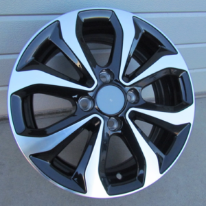 RACINGLINE R15x6 4X100 ET 45 54.1 XF275 Black Polished (MB) For HYUND (P1)
