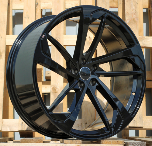 RACINGLINE R22x9.5 5X112 ET 26 66.5 XE139 (IN5445) Black (BL) For AUD (K3)