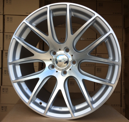 RACINGLINE R18x8.5 5X120 ET 35 72.6 BK663 Polished Silver (MS) For  (K2+P) (Rear+Front)
