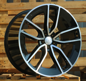 RACINGLINE R22x11 5X112 ET 50 66.6 B5949 Black Polished (MB) For MER (P) (New GLS/GLE (Rear+Front)
