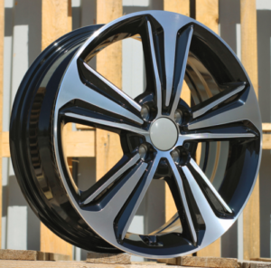 RACINGLINE R16x6 4X100 ET 50 54.1 B1627 (IN5368) Black Polished (MB) For HYUND (Z5)