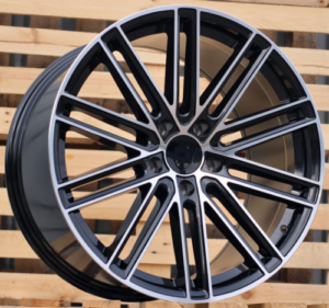 RACINGLINE R21x9.5 5X130 ET 60 71.6 B1271 Black Polished (MB) For PORCH (Z1)