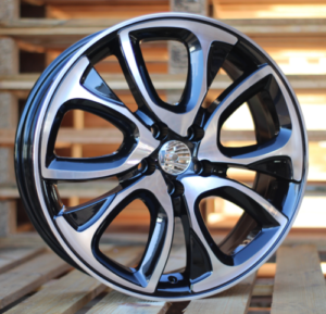 RACINGLINE R18x7 4X108 ET 30 65.1 BY124 Black Polished (MB) For CITRO (Z3)