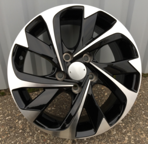 RACINGLINE R17x7 5X114.3 ET 50 60.1 XFE89 (BYD2010) Black Polished (MB) For TOYOT (Z1)