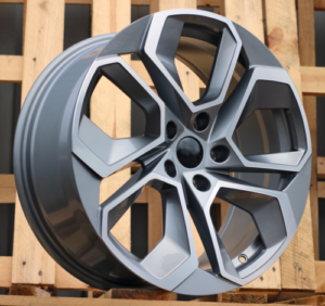 RACINGLINE R18x8 5X112 ET 42 57.1 I5561 Grey Polished (MG) For SKODA (Z5)