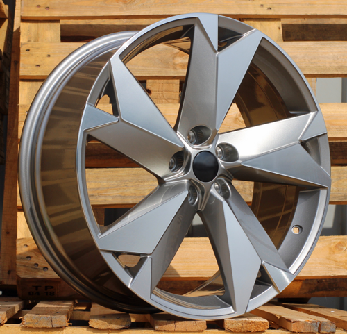 RACINGLINE R20x8 5X112 ET 41 57.1 I5625 Grey Polished (MG) For SKODA (Z5) (Kodiaq NEW Model)