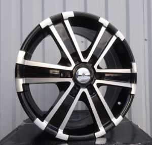 RACINGLINE R17x7.5 6X139.7 ET 40 92.5 BY572 Black Polished (MB) For 4X4 (K7)