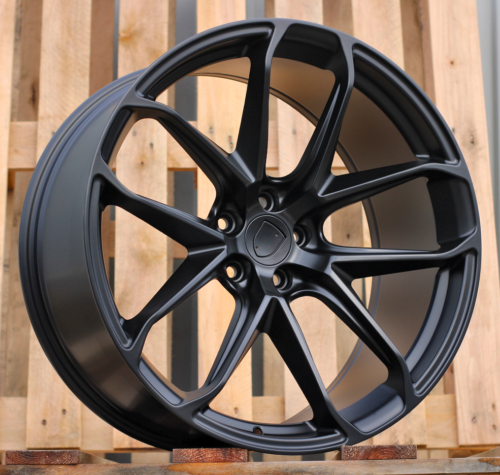 RACINGLINE R20x9 5X112 ET 26 66.5 Y5985B (IN5593) Black Half Matt (BLHM) For PORCH (P2) (Rear+Front)