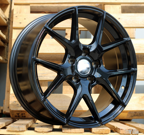 RACINGLINE R19x8.5 5X127 ET 40 71.5 XF418 Black (BL) For JEEP (K4)