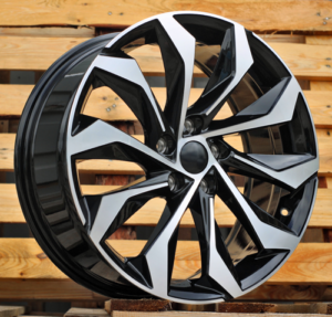 RACINGLINE R18x7.5 5X112 ET 40 57.1 I1139 Black Polished (MB) For SKODA (K8+Z4) (Kodiaq New Model)