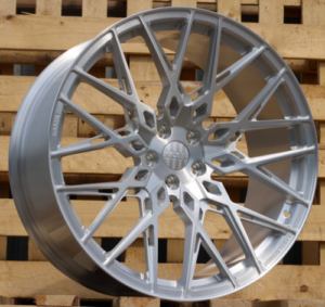 HAXER R21x10.5 5X112 ET 30 66.6 HXF03 Brush Silver (BS) For HAXER (K3) (FORGED (NEW Model)