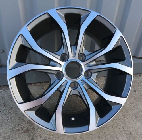 RACINGLINE R15x6.5 5X105 ET 40 56.6 LU250 (250156556M) Grey Polished (MG) For RACIN