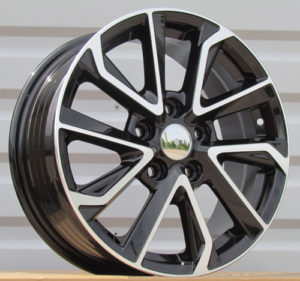 RACINGLINE R16x6.5 5X114.3 ET 45 60.1 FE177 Black Polished (MB) For TOYOT (K7)
