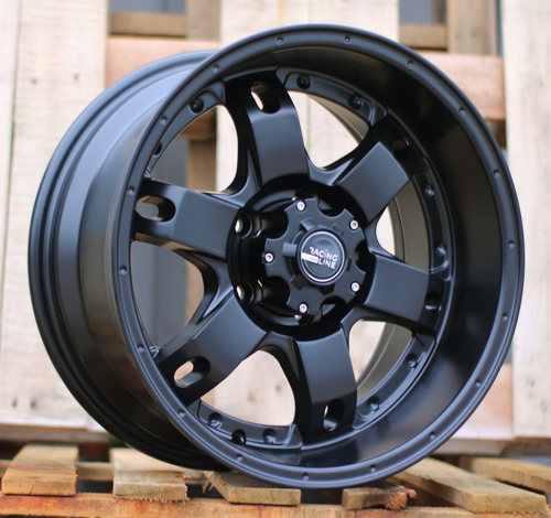 RACINGLINE R16x8 5X114.3 ET M10 83.1 BK749 Black Half Matt (BLHM) For 4X4 (K2)