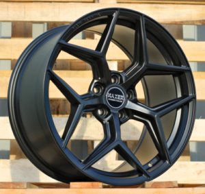 HAXER R19x8.5 5X112 ET 27 66.6 HX04F Black Half Matt (BLHM) For HAXER (K4) (HYBRID FORGED (Front+Rear)