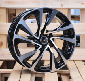 RACINGLINE R17x7 4X108 ET 25 65.1 E1011 (FR387) Black Polished (MB) For CITRO (R)