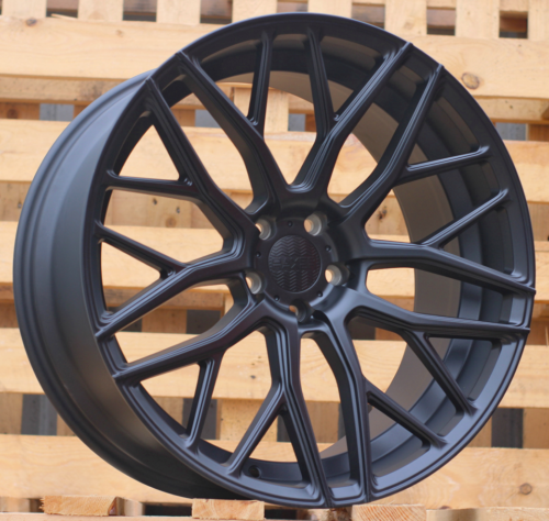 HAXER R22x9 5X112 ET 30 66.6 HX038 Black Half Matt (BLHM) For HAXER