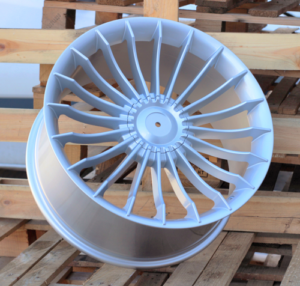 RACINGLINE R20x8.5 10X112/120 ET 33 72.6 BK273 Silver Shining (SS) For  (K4) (ALPINA Style Rear+Front)