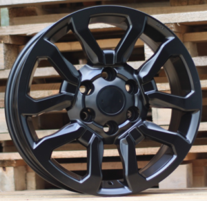 RACINGLINE R18x7.5 6X139.7 ET 25 106 B1623 Black Half Matt (BLHM) For TOYOT (Z2) (4x4)