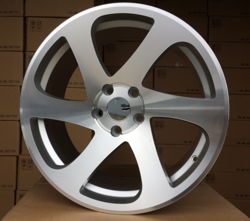 RACINGLINE R18x8.5 5X112 ET 35 66.5 BK880 Polished Silver (MS) For RACIN (K4) (Style 3 SDM)