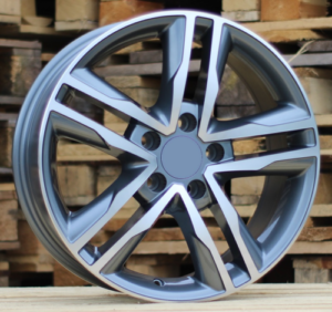 RACINGLINE R17x7.5 5X120 ET 50 65.1 BK424 Grey Polished (MG) For VW (K2) (4x4 (max 1250kg)