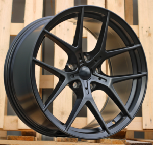 RACINGLINE R18x8 5X120 ET 34 72.6 I5484 Black Half Matt (BLHM) For  (K7) (Rear+Front)