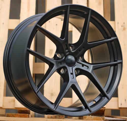 RACINGLINE R18x8 5X120 ET 34 72.6 I5484 Black Half Matt (BLHM) For  (K7) (Rear+Front)