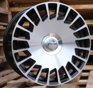 RACINGLINE R19x9.5 5X112 ET 35 66.6 B1464 Black Polished (MB) For MER (Z4) (MAYBACH (Front+Rear)