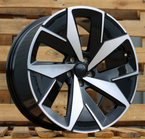 RACINGLINE R20x8 5X112 ET 45 57.1 I5647 Black Polished (MB) For VW (Z5) (ID.4/ID.5 (Front)