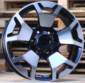 RACINGLINE R18x7.5 6X139.7 ET 25 106 B1460 Black Polished (MB) For TOYOT (Z2) (4x4)