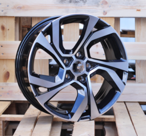 RACINGLINE R17x7.5 5X114.3 ET 40 66.1 D5229 (7522912) Black Polished (MB) For RENAU (P)
