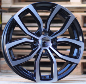 RACINGLINE R16x6.5 4X100 ET 38 60.1 B5711 Black Polished (MB) For RENAU (L3)