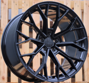 HAXER R20x9 5X112 ET 31 66.5 HX039 Black (BL) For HAXER (P) (Rear+Front)