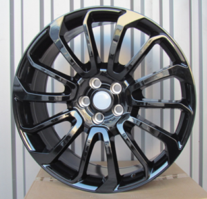 RACINGLINE R22x9.5 5X120 ET 45 72.6 BY959 (H702F) Black (BL) For LAND (K7) (HYBRID FORGED)