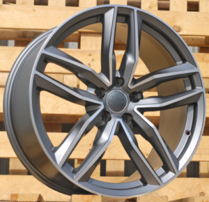 RACINGLINE R20x9 5X112 ET 33 66.5 BK690 (IN5228) Grey Polished Half Matt (MGHM) For AUD (K7)