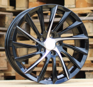 RACINGLINE R17x7.5 5X110 ET 41 65.1 E467 (LU356) Black Polished (MB) For ALFA (P1)