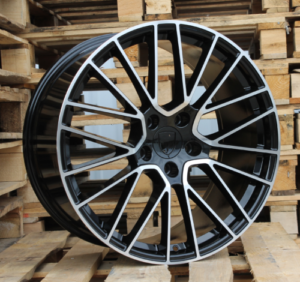 RACINGLINE R21x9 5X112 ET 26 66.5 FE179 (IN0261) Black Polished (MB) For PORCH (K3) (Rear+Front)