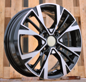 RACINGLINE R15x6 4X100 ET 51 54.1 Y1127 Black Polished (MB) For KIA (R+L1)