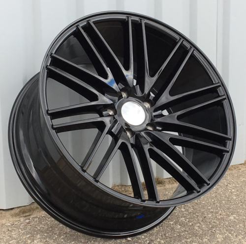 RACINGLINE R20x9.5 5X120 ET 38 72.6 LU579 (M+6L) Black (BL) For RACIN
