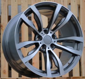 RACINGLINE R20x10 5X120 ET 40 74.1 B1057 Grey Polished (MG) For  (Z3) (Rear+Front)
