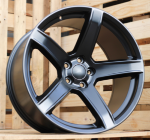 RACINGLINE R18x7.5 5X115 ET 20 71.5 B1671 (A5855) Black Half Matt (BLHM) For DODGE (P)