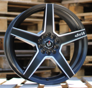 RACINGLINE R18x8 10X105/114 ET 35 67.1 A5274 Black Polished Half Matt (MBHM) For RACIN